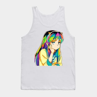 Urusei Yatsura pop art Tank Top